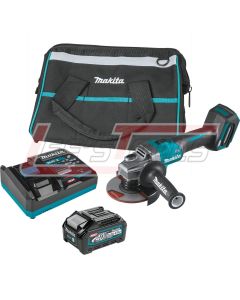 MAKITA GAG01M1 Makita GAG01M1 40V max XGT Brushless Cordless 4-1/2 / 5-Inch Angle Grinder 4.0Ah Kit