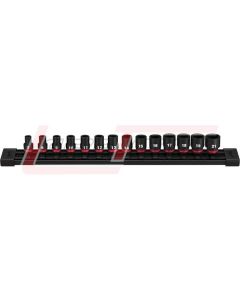 MILWAUKEE 49-66-7007 14PC SHOCKWAVE Impact Duty™ 3/8" Drive Metric Standard 6 Point Socket Set
