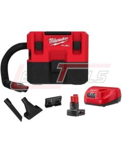 MILWAUKEE 0960-21 M12 FUEL™ 1.6 GALLON WET/DRY VACUUM KIT