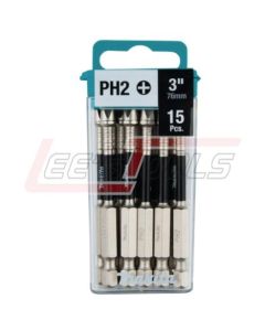 MAKITA E-01258 IMPACT XPS #2 PHILLIPS 3" POWER BIT 15/PK