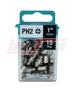 MAKITA E-00664 IMPACT XPS #2 PHILLIPS 1" INSERT BIT 15/PK