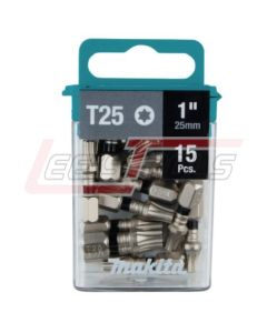 MAKITA E-00686 IMPACT XPS T25 TORX 1" INSERT BIT 15/PK