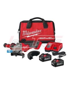 MILWAUKEE 2882-22 M18 FUEL™ 4-1/2" / 5" Braking Grinder w/ ONE-KEY™ Paddle Switch, No Lock