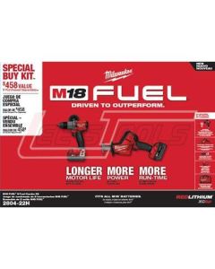 MILWAUKEE 2804-22H M18 FUEL 1/2" HAMMER DRILL KIT