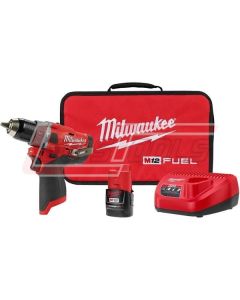 MILWAUKEE 2504-21 M12 Fuel Hammer Drill Kit
