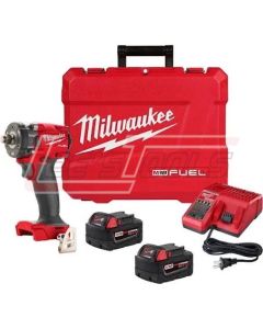 MILWAUKEE 2855P-22 M18 FUEL™ 1/2 Compact Impact Wrench w/ Pin Detent Kit