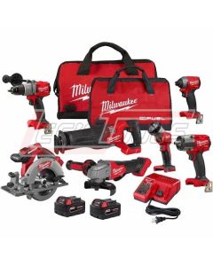 MILWAUKEE 2998-27 M18 FUEL 7 Piece Combo Kit