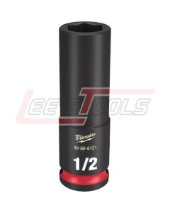 MILWAUKEE 49-66-6121 SHOCKWAVE Impact Duty™  3/8"Drive 1/2" Deep 6 Point Socket