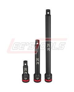 MILWAUKEE 49-66-6714 3PC SHOCKWAVE Impact Duty™ 3/8" Drive Extension Set