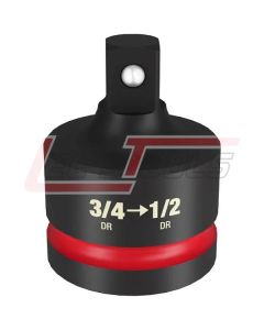 MILWAUKEE 49-66-6728 SHOCKWAVE Impact Duty™ 3/4" Drive 1/2" Drive Reducer