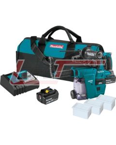 MAKITA XRH011TWX 18V LXT® Lithium-Ion Brushless Cordless 1" Rotary Hammer Kit, accepts SDS-PLUS bits, HEPA Vacuum Att