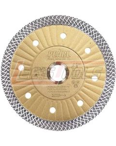 PEARL ABRASIVE DIA45TTS 4.5 x .048 x 7/8, 20mm, 5/8 P5™ FOR PORCELAIN/GRANITE TURBO MESH  - TILE & STONE DIAMOND BLADES