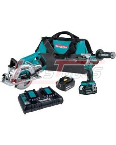 MAKITA XT289PT 18V LXT® Lithium-Ion Brushless Cordless 2 Pc. Combo Kit, XPH14Z, XSR01Z, bag (5.0Ah)