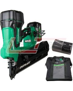 HITACHI NR3675DDM 36V Brushless Cordless Duplex Nailer -2.5AH Plastic Duplex Nailer (36V 2.5Ah/ 18V 5.0Ah MV x 1)