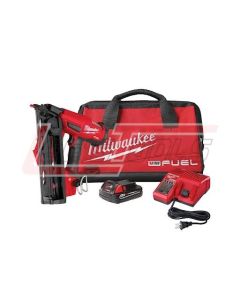 MILWAUKEE 2841-21CT M18 FUEL 16GA Angled Finish Nailer Kit GEN 2