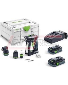 FESTOOL 576994 Cordless drill C 18 HPC4,0 I-Set US