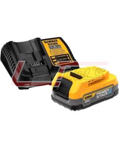 DEWALT DCBP034C Dewalt 20V MAX POWERSTACK Compact Lithium-Ion Battery and Charger Starter Kit