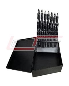 ASTRO PNEUMATIC TS29 ONYX 29pc TurboStep HSS Reduced Shank Mechanics Length 1/16" - 1/2" Drill Bit Set