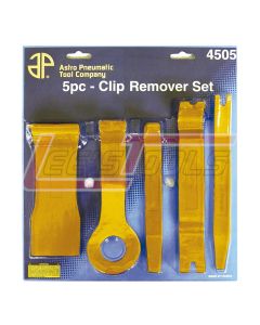 ASTRO PNEUMATIC 4505 5pc Fastener & Molding Remover Set