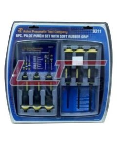 ASTRO PNEUMATIC 9311 6pc Pilot Punch Set with Soft Ru