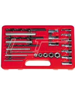 ASTRO PNEUMATIC 9447 25pc. Screw Extractor/Drill & Guide Set