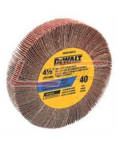 DEWALT DAGH1G0810 4-1/2 X 1-3/26 X 5/8-11 80G FLAP WHEEL