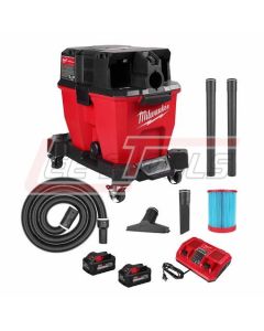 MILWAUKEE 0920-22HD M18 FUEL™ 9 Gallon Dual-Battery Wet/Dry Vacuum Kit