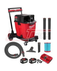 MILWAUKEE 0930-22HD M18 FUEL™ 12 Gallon Dual-Battery Wet/Dry Vacuum Kit