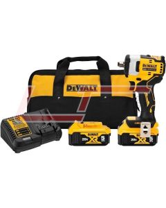 DEWALT DCF911P2 20V 1/2IN CMPCT IMP WRENCH KIT