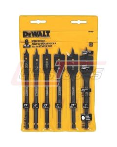 DEWALT DW1587 6-Piece Wood Boring Bit Set