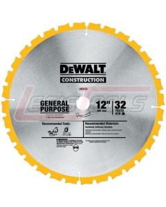 DEWALT DW3123 12IN 32T SAW BLADE