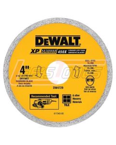 DEWALT DW4729 4IN TILE BLADE
