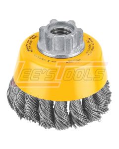 DEWALT DW4910 3IN KNOTTED CUP BRUSH