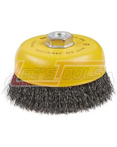 DEWALT DW49102 6"X5/8"-11 HP.014 CARBNCRIMPWIRECUPBRUSH