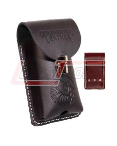 OCCIDENTAL LEATHER B5331 Belt Worn XL Leather Phone Holster - Black