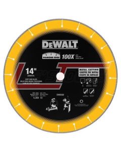 DEWALT DW8500 14" X 7/64" X 1" DIAMOND EDGE CHOP SAW BLADE