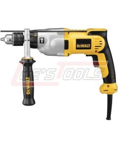DEWALT DWD520K 1/2" 2 Seed Pistol Grip Hammerdrill with Kit Box