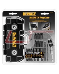 DEWALT DWMTCIR20 20PC IMPACT READY MAGNETIC TOUGH CASE