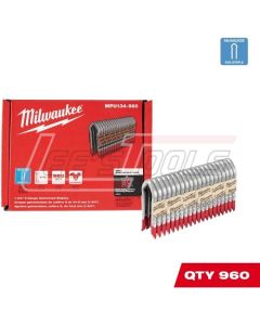 MILWAUKEE MPU134-960 Milwaukee 1.75 INCH 9 GAUGE GALVANIZED STAPLES 960pc
