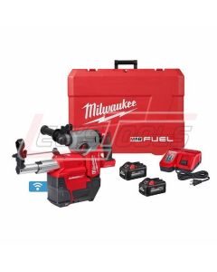 MILWAUKEE 2914-22DE M18 FUEL™ 1" SDS Plus Rotary Hammer w/ ONE-KEY™ Dust Extractor Kit
