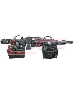 GATORBACK B140-M Solid BlackCarpenters Combo w/ Back Support Belt