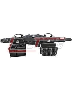 GATORBACK B240-L Solid Black Electricians Combo w/ Back Support Belt
