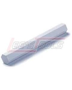 DIXON 63300 Metal Marking Crayon - Hex 4½ x ½ - High Temp White