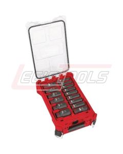 MILWAUKEE 49-66-6802 SHOCKWAVE Impact Duty™ Socket 1/2” Dr 15PC SAE PACKOUT Set