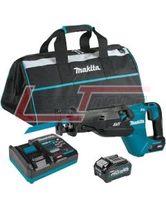 MAKITA GRJ02M1 40V max XGT® Brushless Cordless AVT® Orbital Recipro Saw Kit, with one battery (4.0Ah)