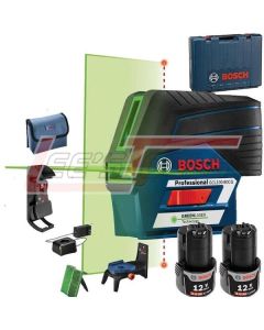 BOSCH GCL100-80CG-B GCL100-80CG 12V Green Beam Connected Combination Laser w/ Battery & Charger