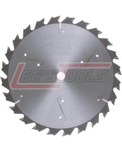 TENRYU IW-25524CBD1 10" 24T 5/8" ARBOR ATB GRIND CARBIDE BLADE 20 RAKE 0.126 KERF 5870 RPM WOOD TABLE SAWS MACHINE