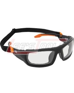 KLEIN 60470 Professional Full-Frame Gasket Safety Glasses, Clear Lens