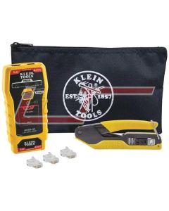 KLEIN VDV026-813 PASS-THRU INSTALLATION & TEST KIT WITH ZIP POUCH