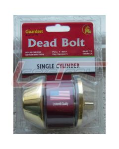 LT APPROVED VENDOR 601PB SINGLE CYLINDER DEADBOLT